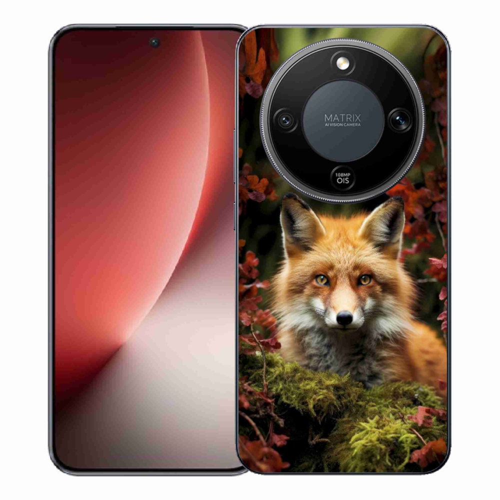 mmCase géltok az Honor Magic 8 Lite 5G-hez – róka az erdőben