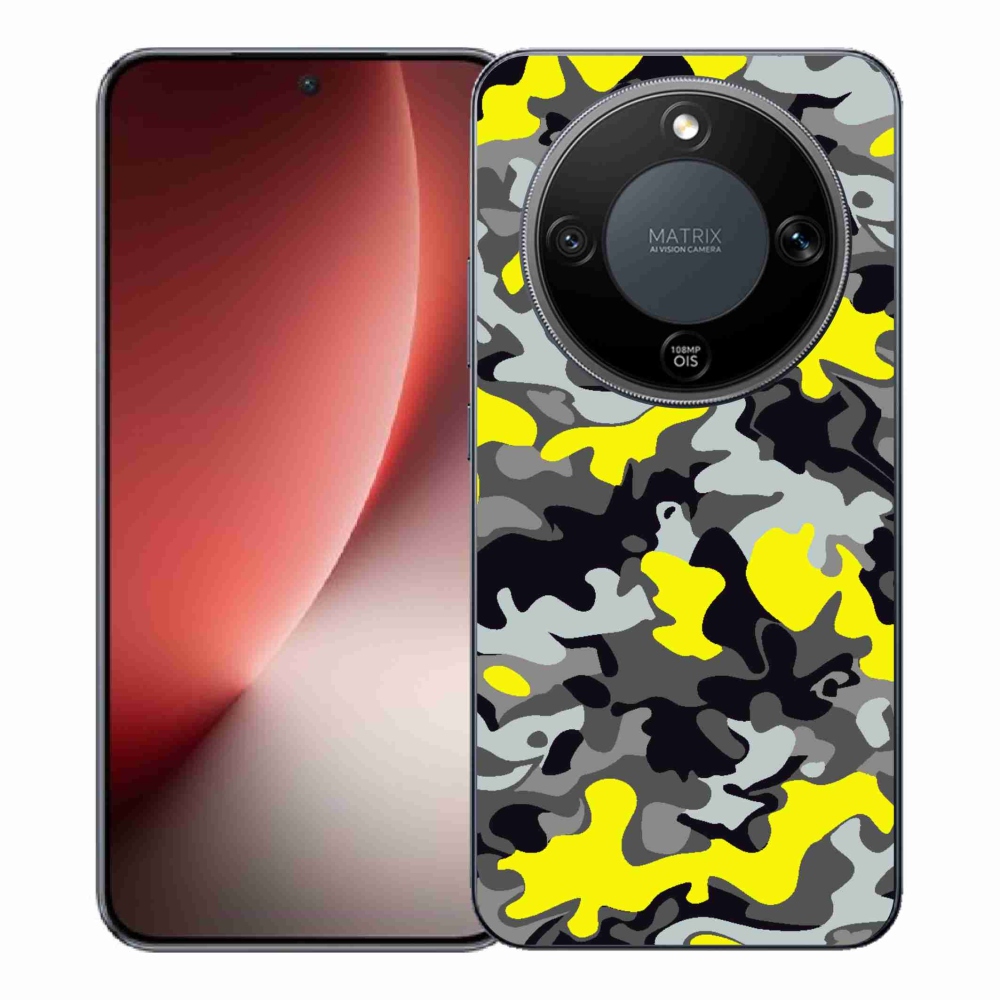 Zselés borítás mmCase a Honor Magic 8 Lite 5G számára - álcázó minta 6