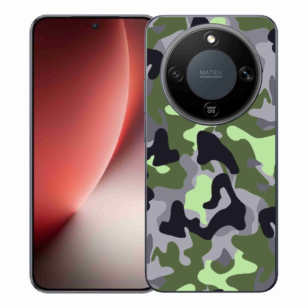 Gél borítás mmCase a Honor Magic 8 Lite 5G számára - álcázó minta 7