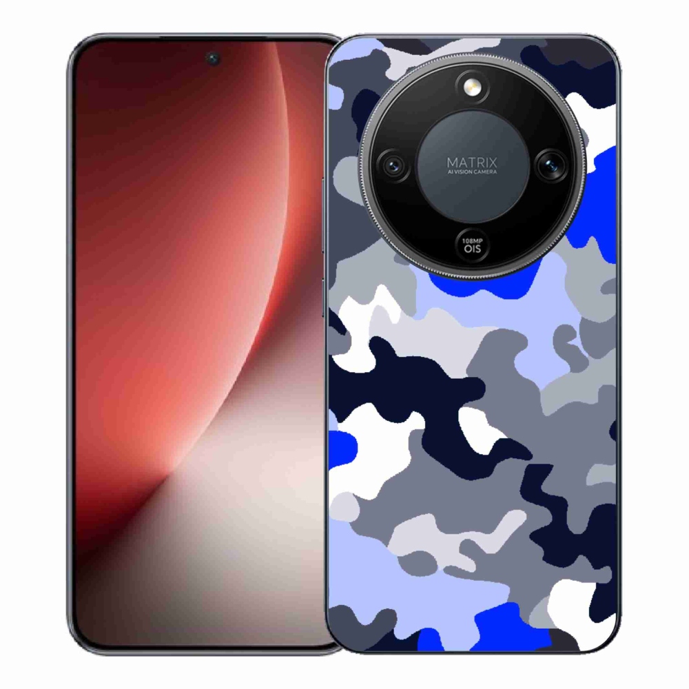 Zselés borítás mmCase a Honor Magic 8 Lite 5G számára - álcázó minta 8