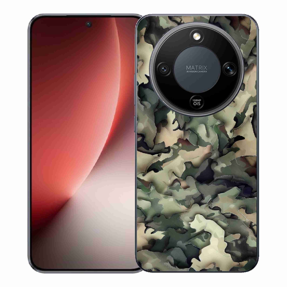 Gél borítás mmCase a Honor Magic 8 Lite 5G számára - álcázó minta 9