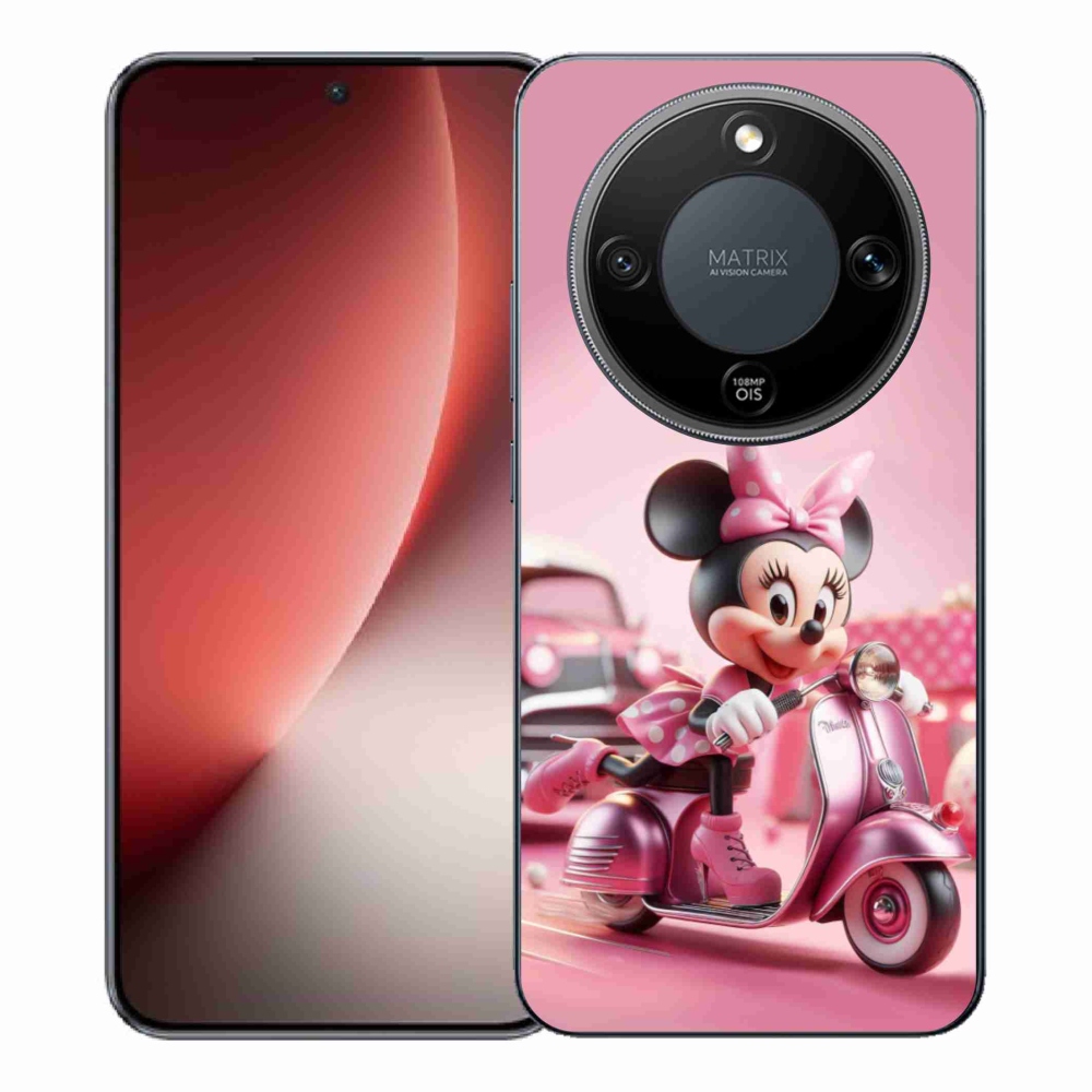 Zselés borítás mmCase a Honor Magic 8 Lite 5G számára - minnie 1