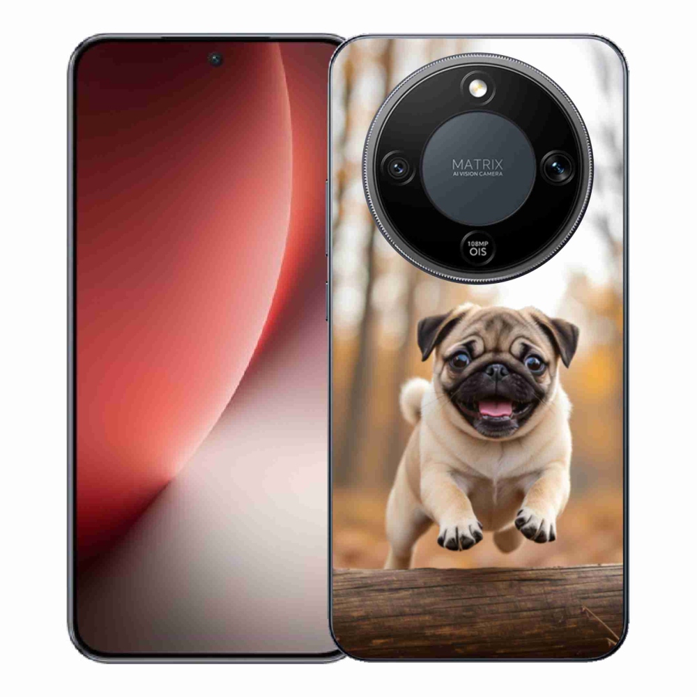 Gél borítás mmCase a Honor Magic 8 Lite 5G számára - mopsz 2