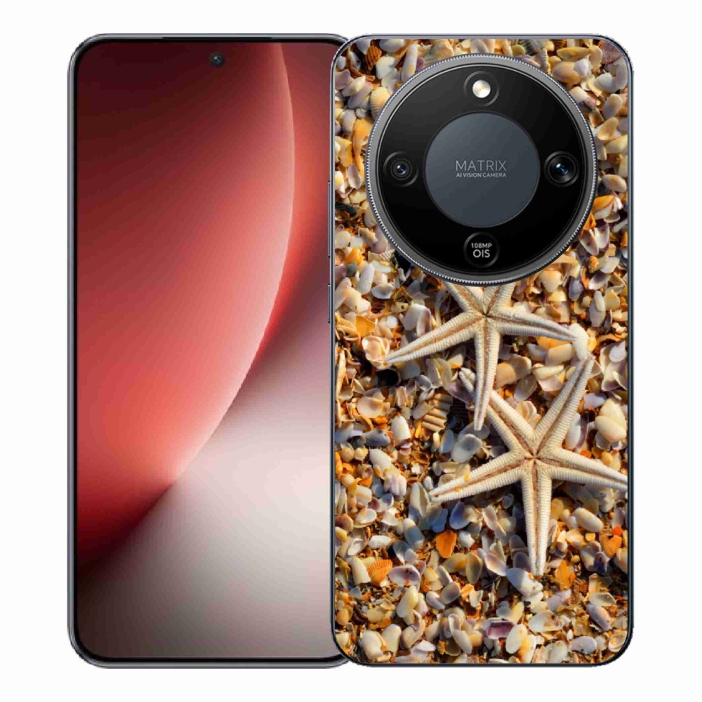 Zselés borítás mmCase a Honor Magic 8 Lite 5G számára - tengeri csillag