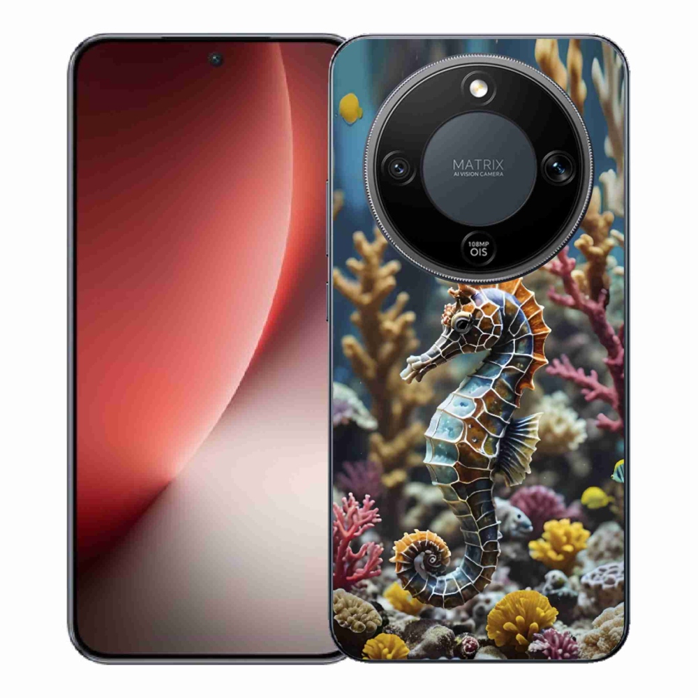 mmCase gél tok az Honor Magic 8 Lite 5G-hez – tengeri csikóhal 2