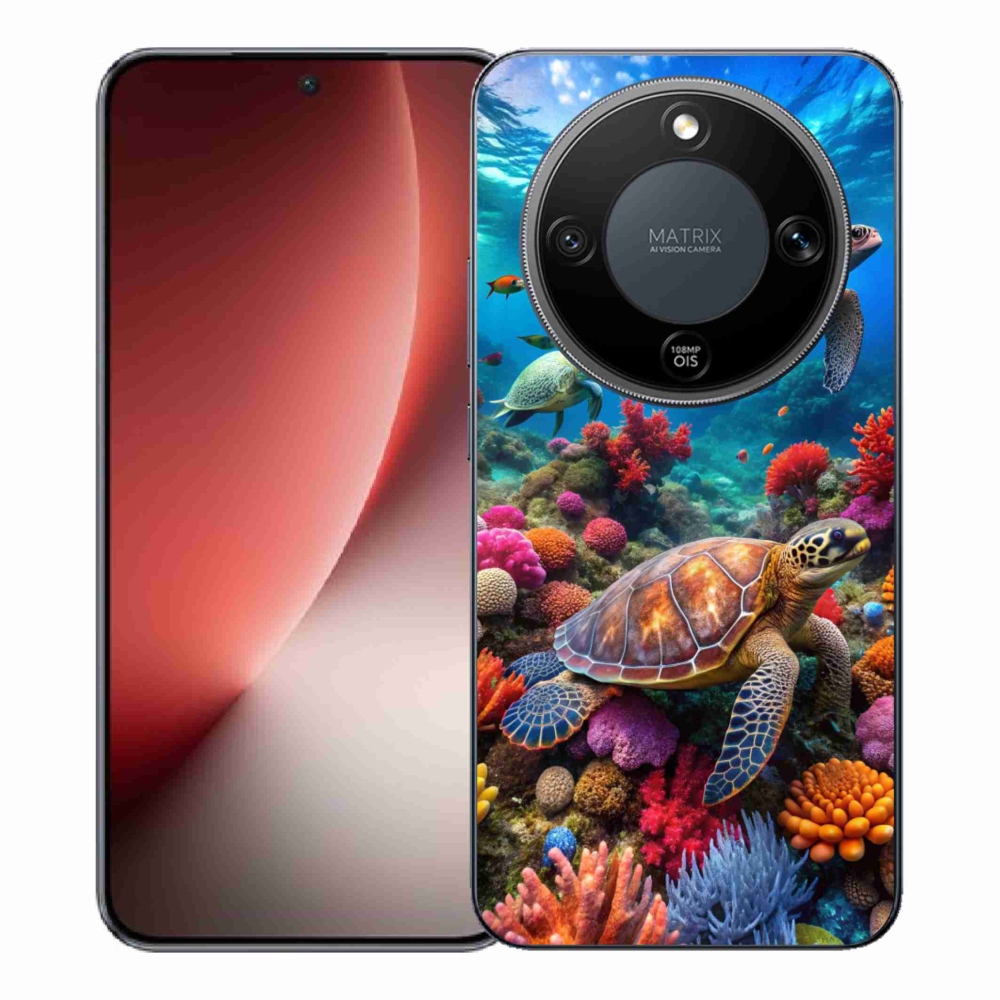 Gél borítás mmCase a Honor Magic 8 Lite 5G számára - Sea World 2