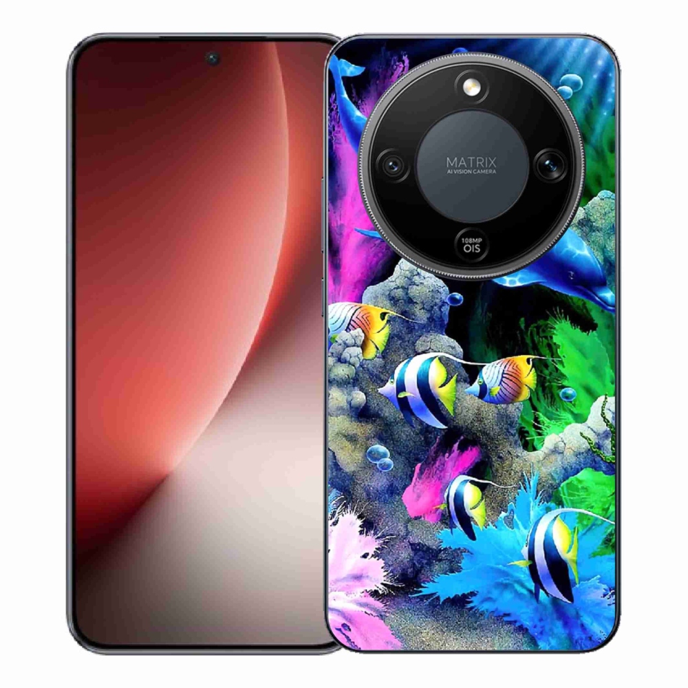 Zselés borítás mmCase a Honor Magic 8 Lite 5G számára - Sea World