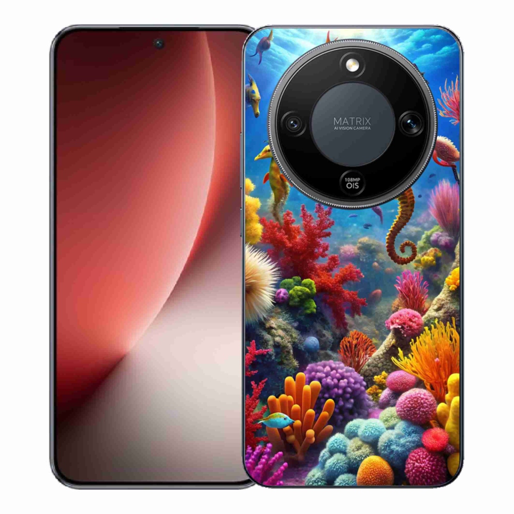 Gél borítás mmCase a Honor Magic 8 Lite 5G számára - Sea World 3