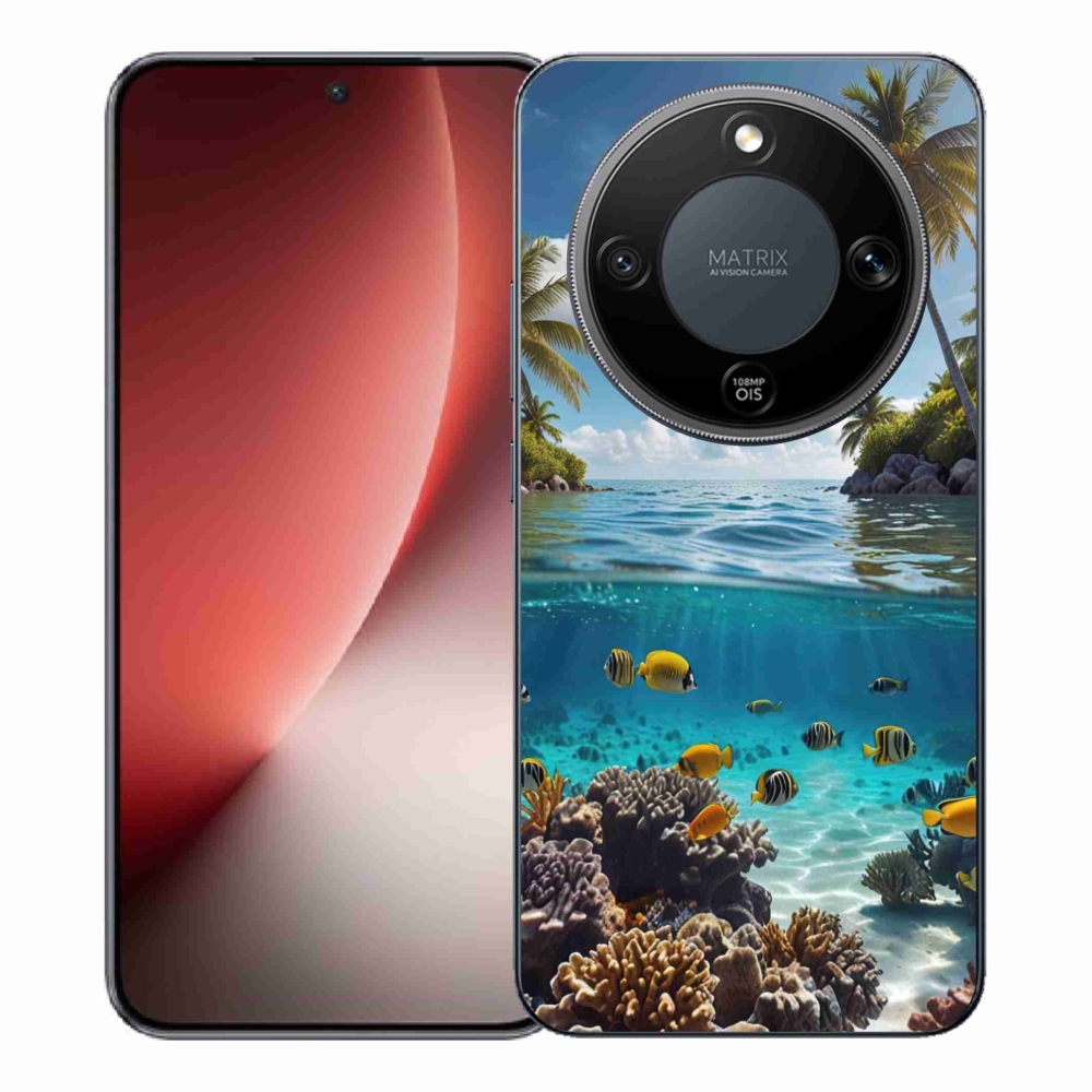 Gél borítás mmCase a Honor Magic 8 Lite 5G számára - Sea World 4