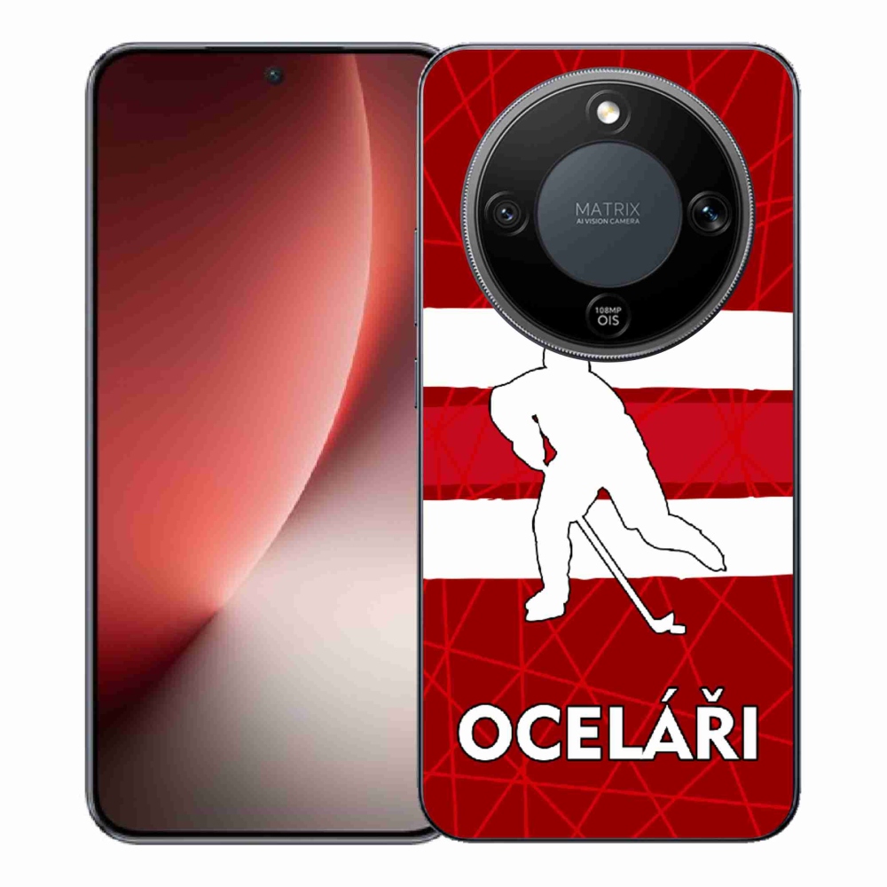 Zselés borítás mmCase a Honor Magic 8 Lite 5G számára - Acélszínűek