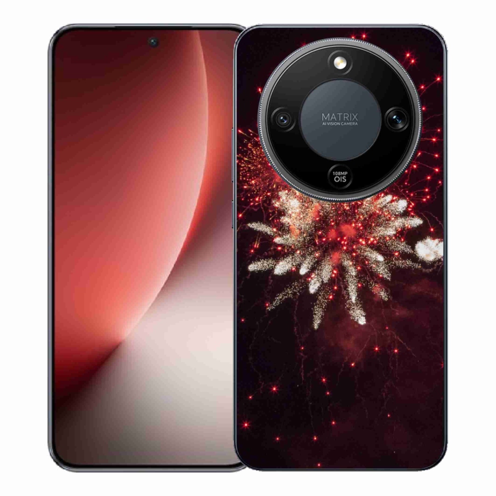 Gél borítás mmCase a Honor Magic 8 Lite 5G-hez - tűzijáték