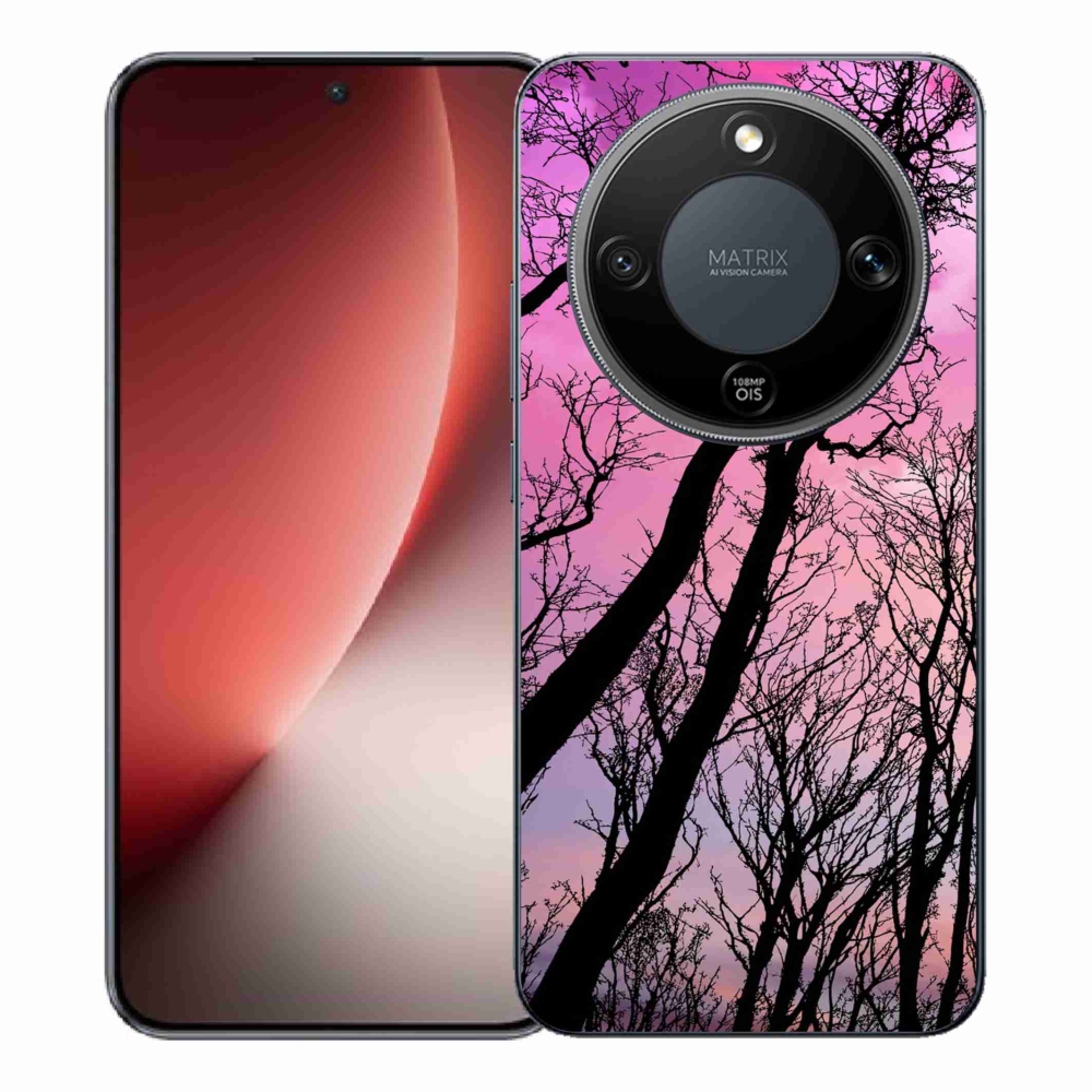 Gél borító mmCase a Honor Magic 8 Lite 5G számára - kidőlt fák