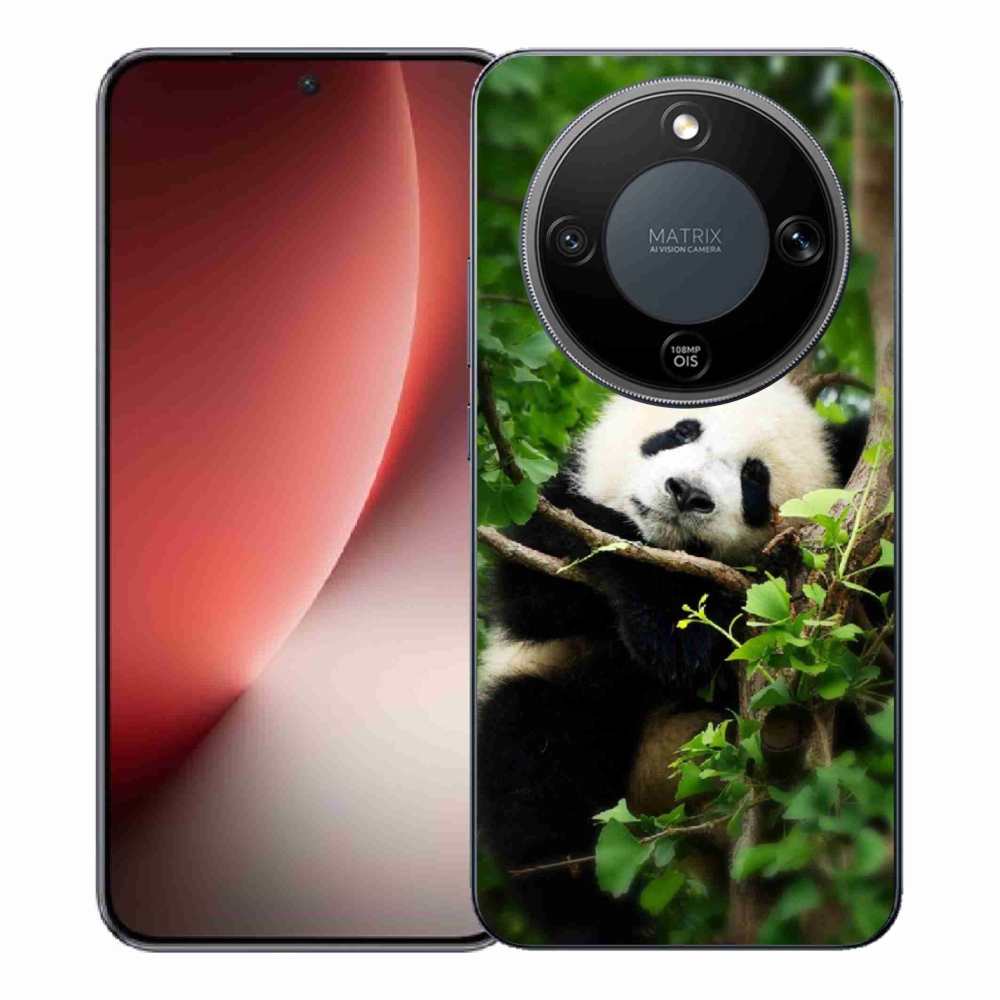Gél borítás mmCase a Honor Magic 8 Lite 5G számára - panda