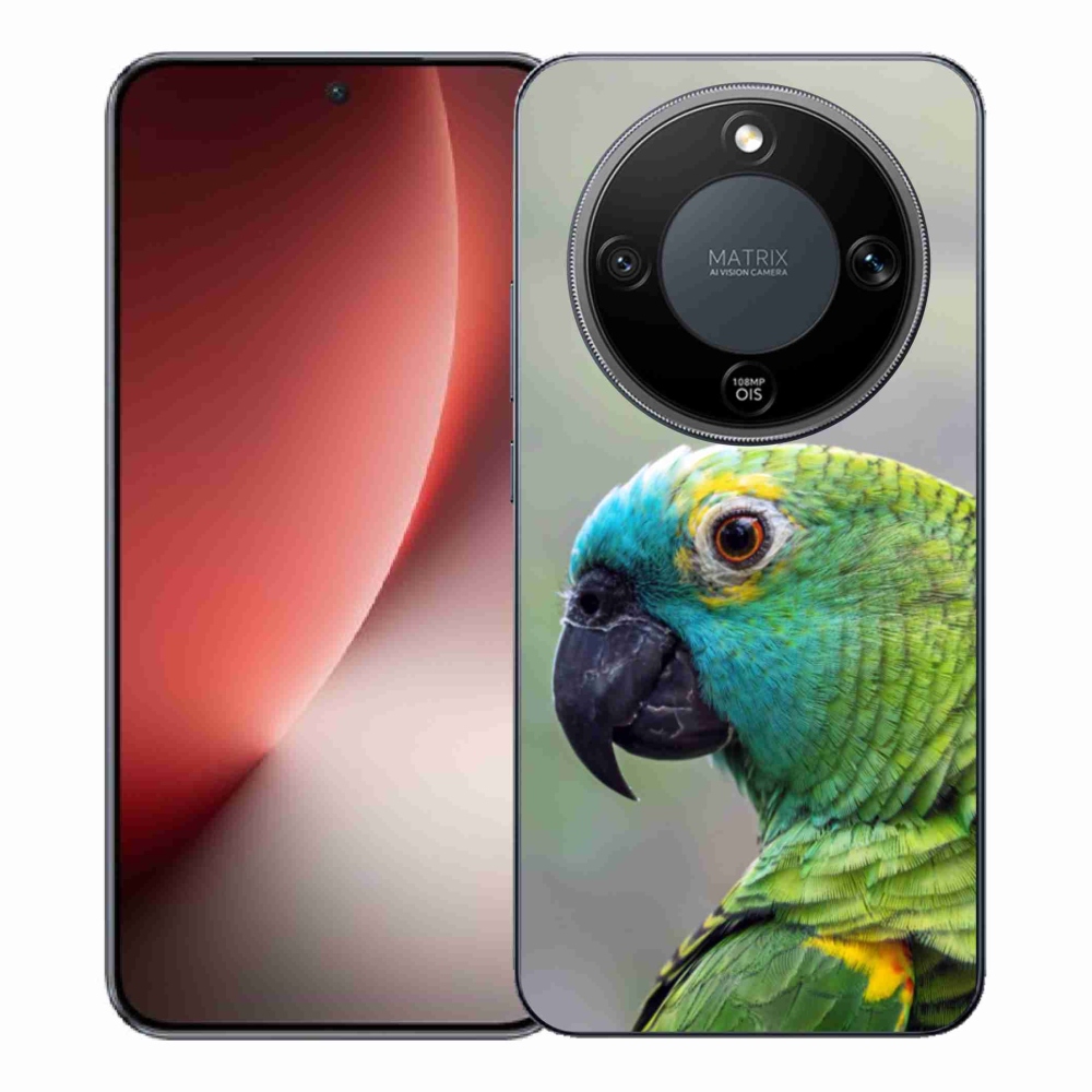 Zselés borítás mmCase a Honor Magic 8 Lite 5G számára - papagáj amazon