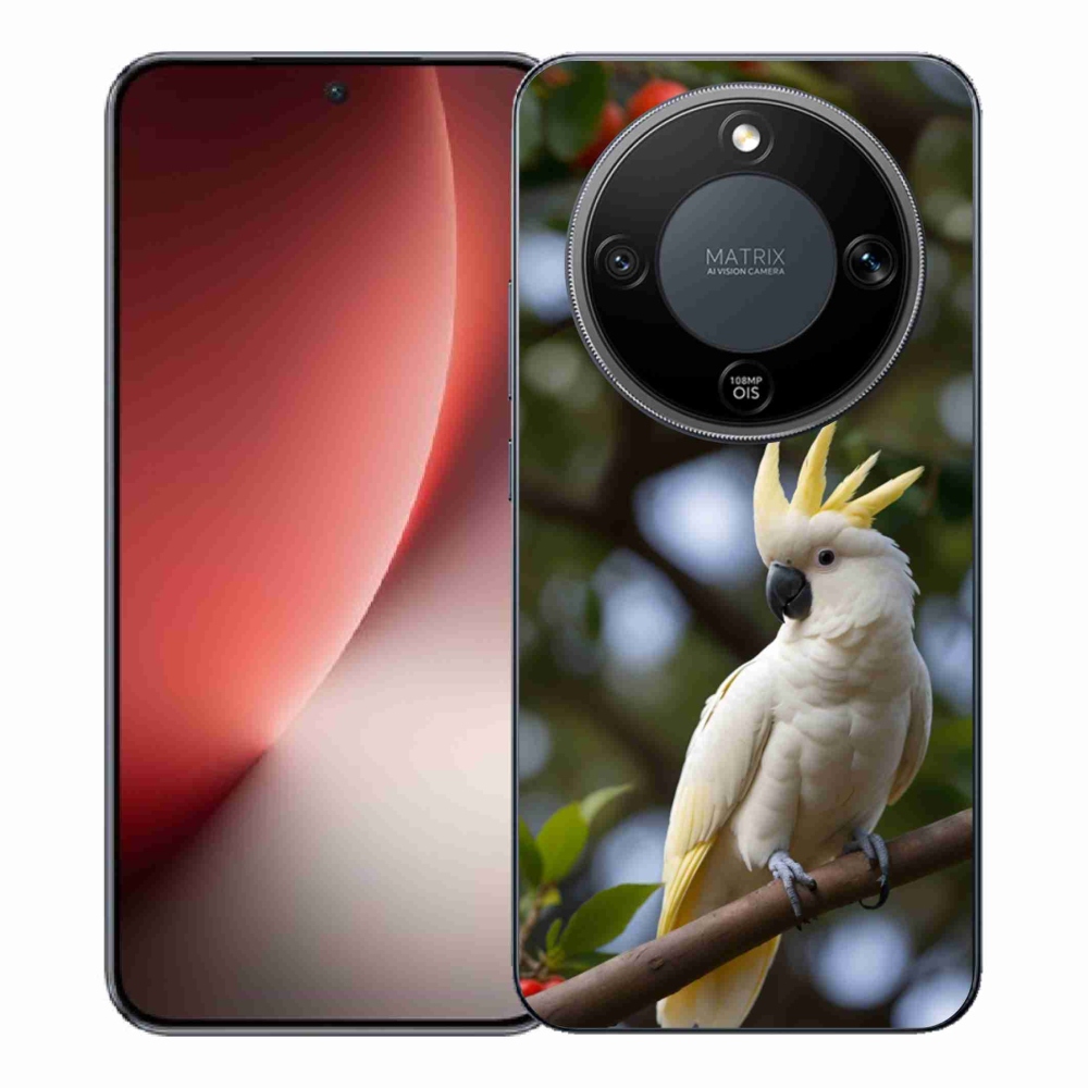 mmCase géltok az Honor Magic 8 Lite 5G-hez – kakadu papagáj 3