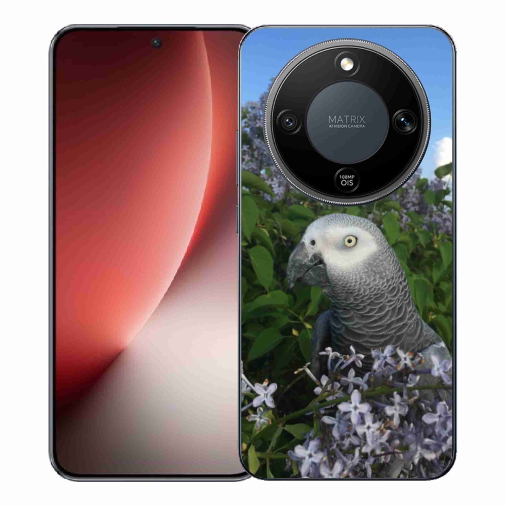 Gél borítás mmCase a Honor Magic 8 Lite 5G készülékhez - papagáj jacco