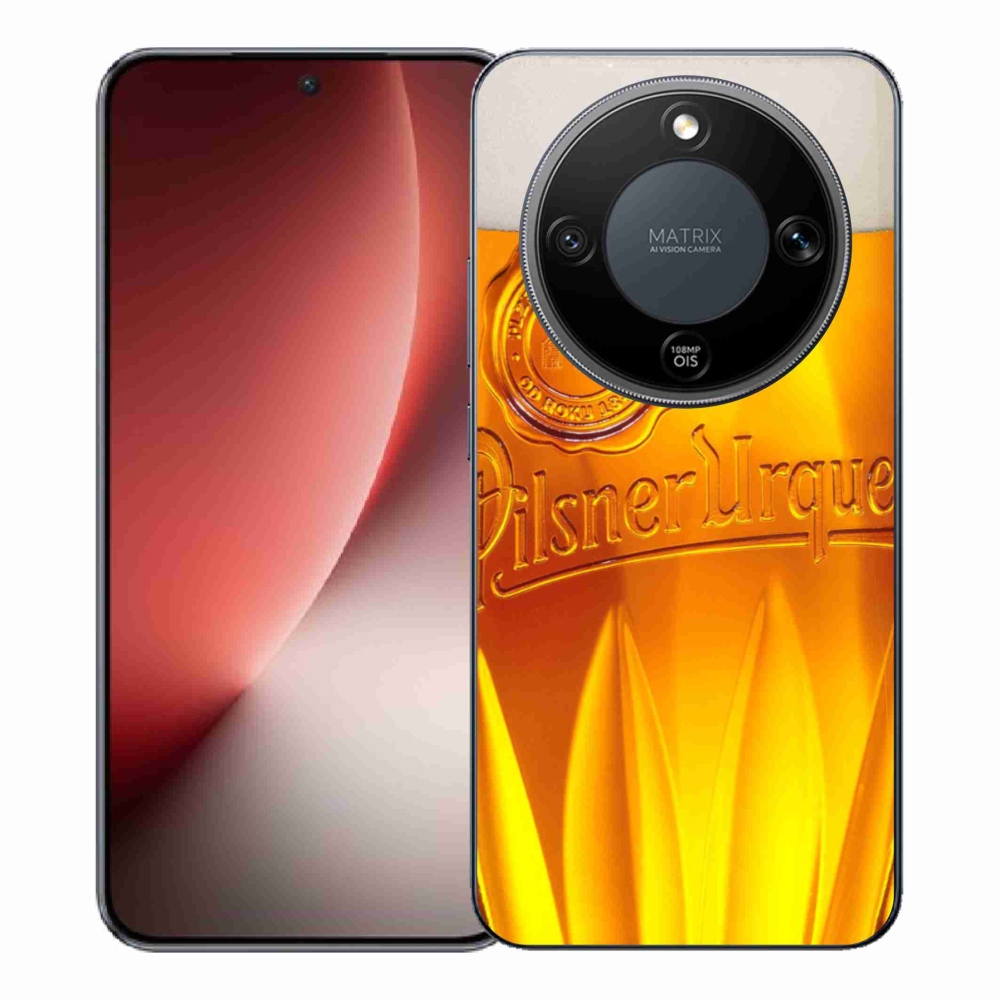 Gél borítás mmCase a Honor Magic 8 Lite 5G számára - sör