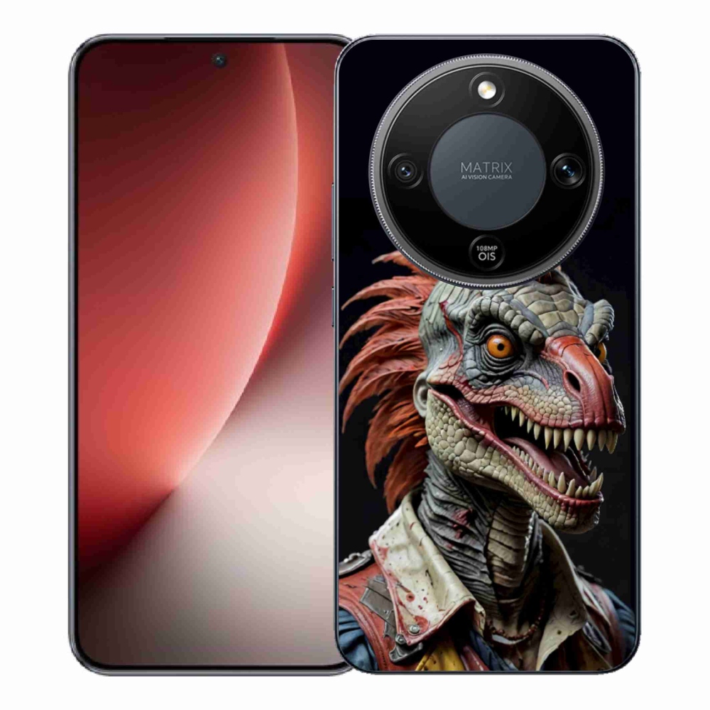 mmCase géltok az Honor Magic 8 Lite 5G-hez – punk dinoszaurusz