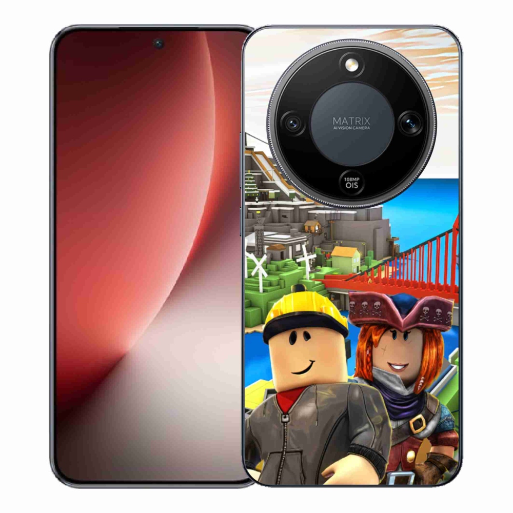 Gél borítás mmCase a Honor Magic 8 Lite 5G készülékhez - roblox 1