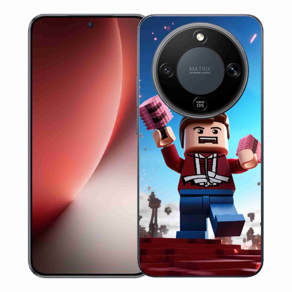 Zselés borítás mmCase a Honor Magic 8 Lite 5G számára - roblox 2