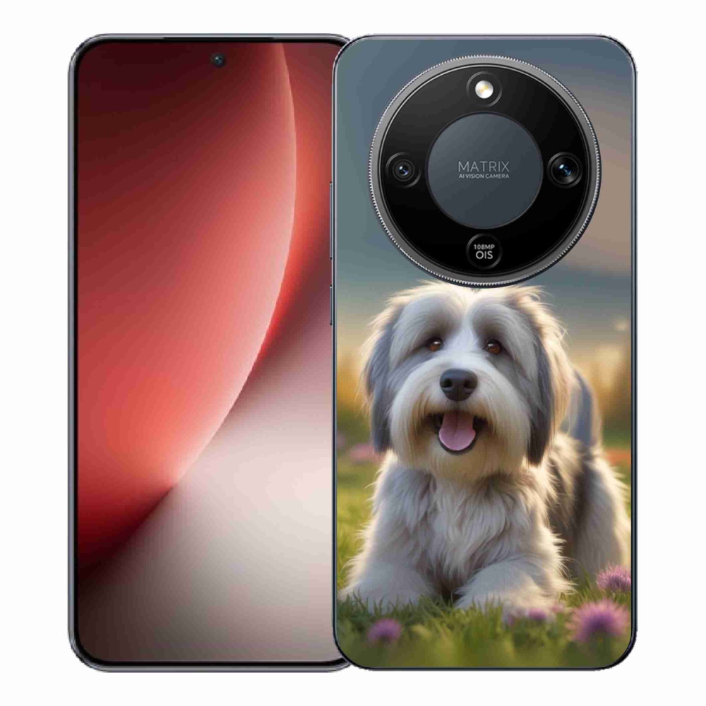 mmCase gél tok az Honor Magic 8 Lite 5G-hez – aranyos havannai kutyus