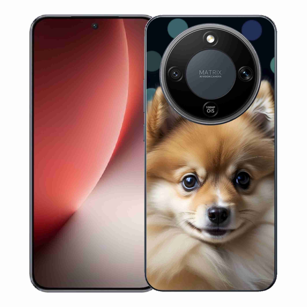 mmCase géltok az Honor Magic 8 Lite 5G-hez – aranyos pomerániai kutyus
