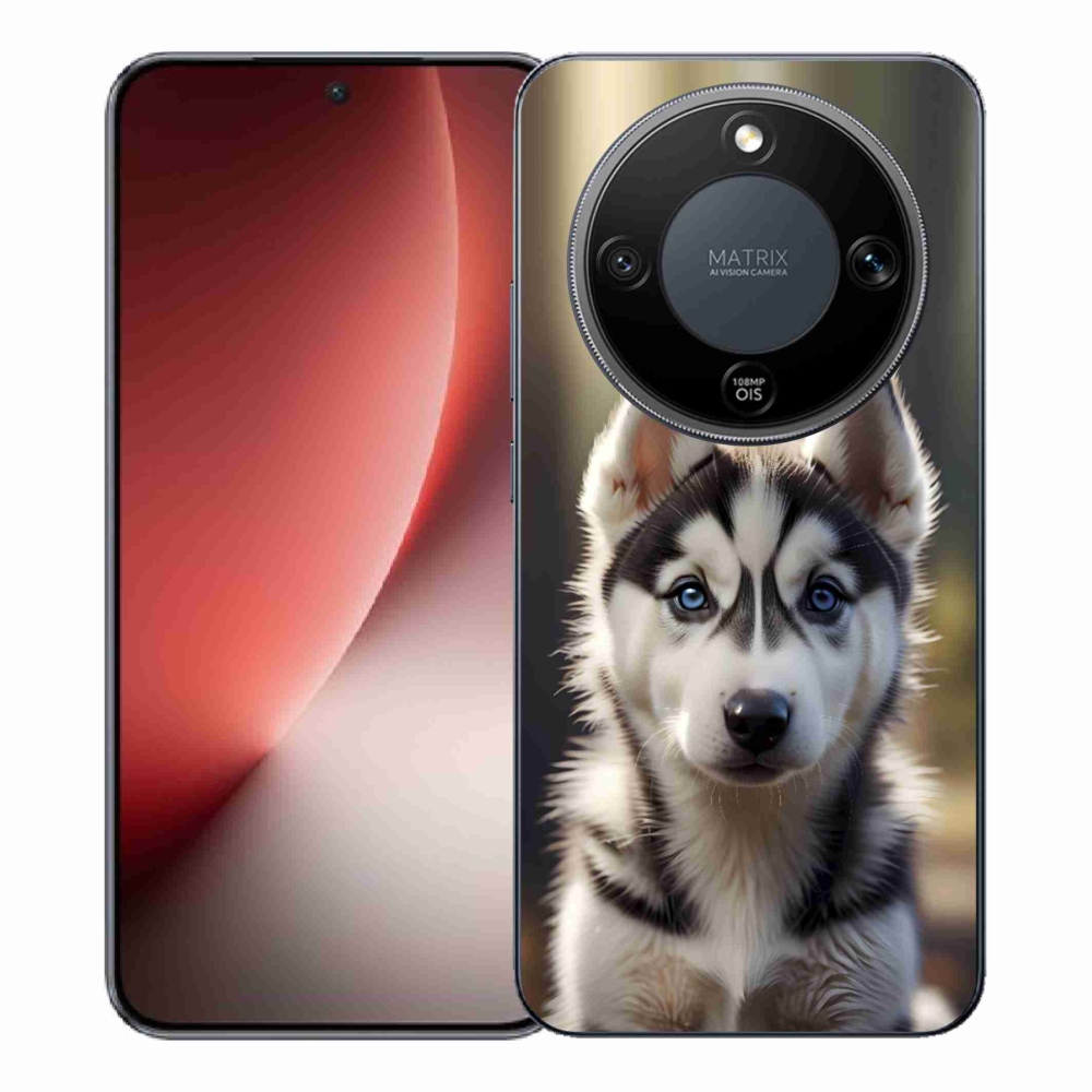 mmCase géltok az Honor Magic 8 Lite 5G-hez – aranyos szibériai husky