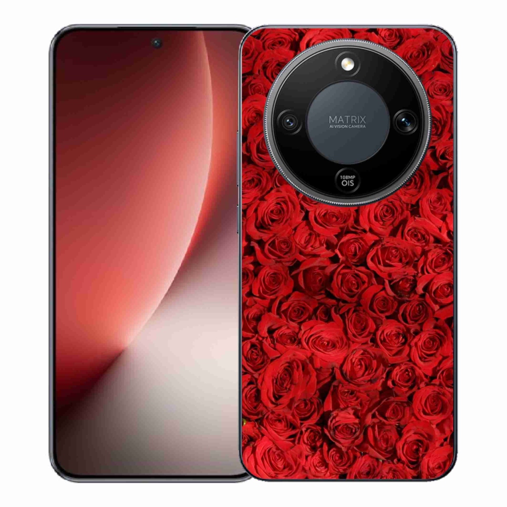 Zselés borítás mmCase a Honor Magic 8 Lite 5G számára - rózsaszínű