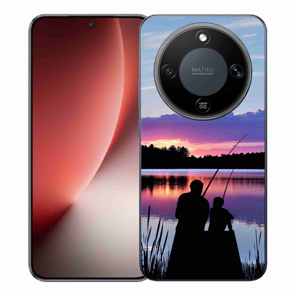 Zselés borítás mmCase a Honor Magic 8 Lite 5G számára - 2 halászat