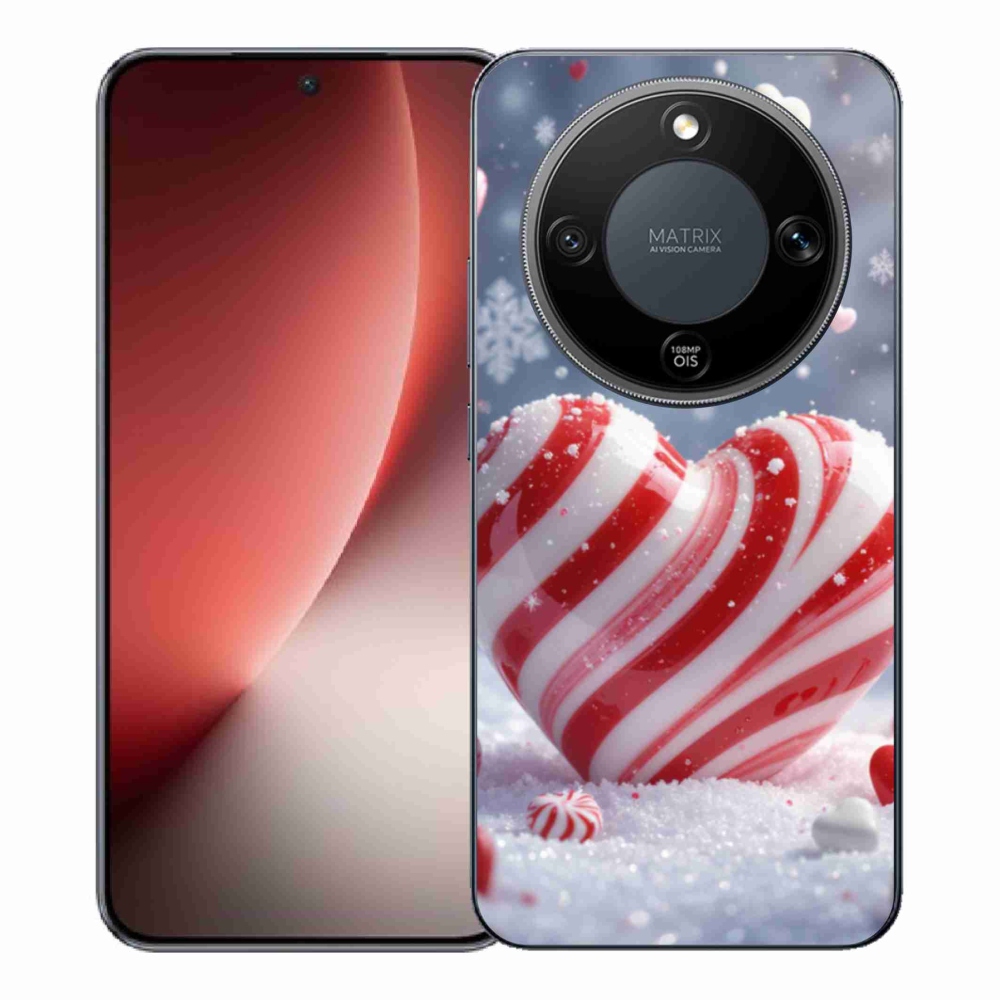 Gél borítás mmCase a Honor Magic 8 Lite 5G számára - édes szív