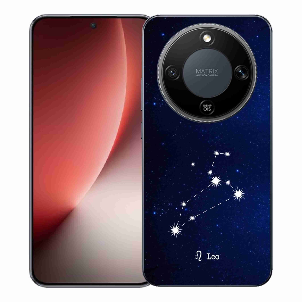 Gél borítás mmCase a Honor Magic 8 Lite 5G számára - Lion konstelláció