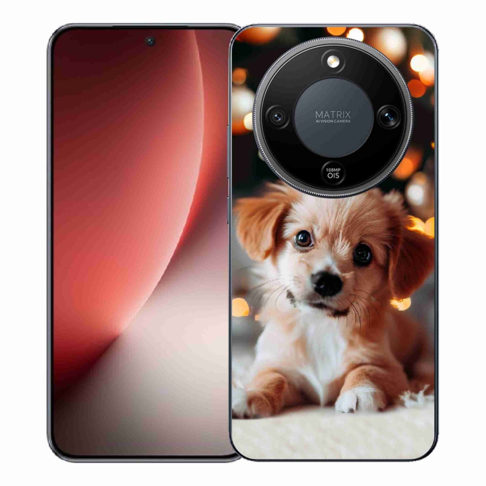 Gél borítás mmCase a Honor Magic 8 Lite 5G készülékhez - kölyökkutyakék