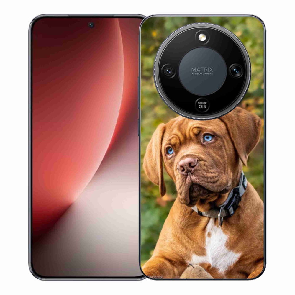 Gél borítás mmCase a Honor Magic 8 Lite 5G készülékhez - kölyökkutyakék