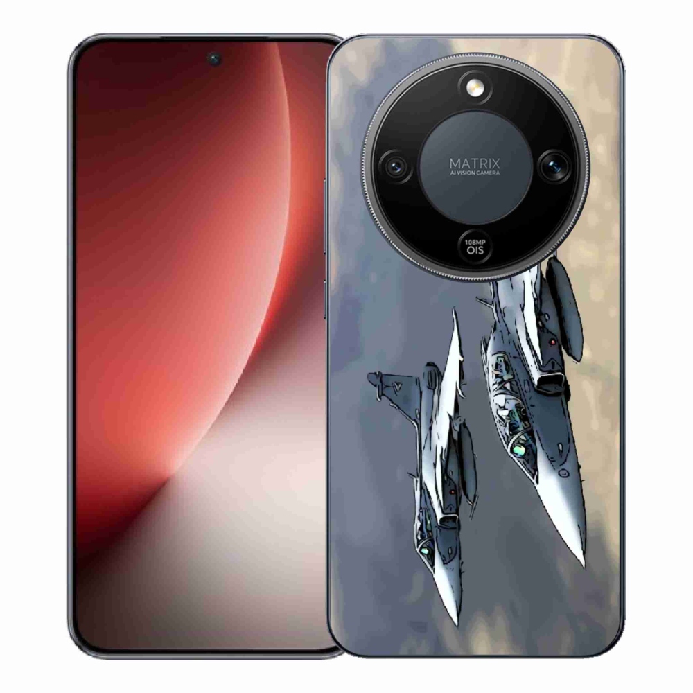 Gél borítás mmCase a Honor Magic 8 Lite 5G számára - vadászgépek