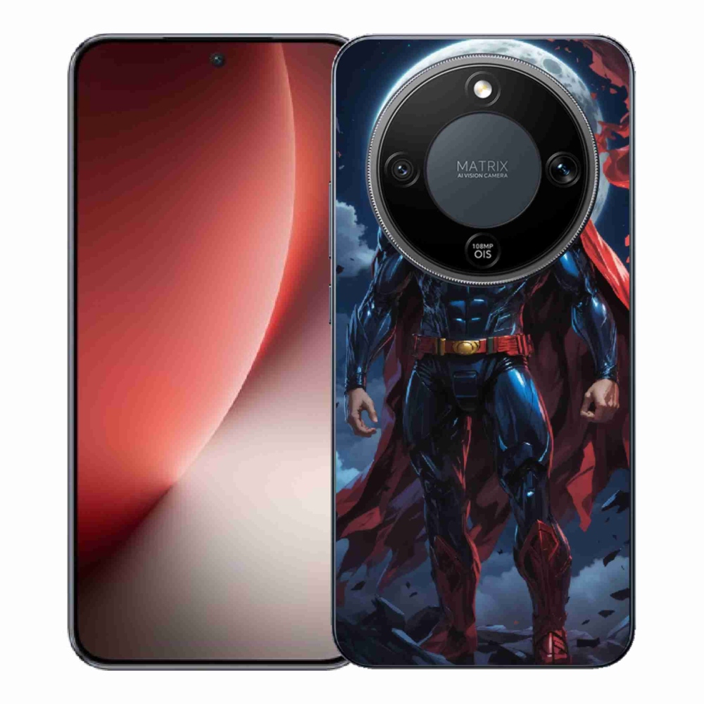 Zselés borítás mmCase a Honor Magic 8 Lite 5G számára - superman