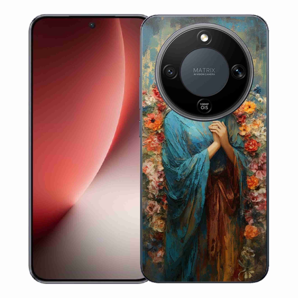 Gél borítás mmCase a Honor Magic 8 Lite 5G számára - szent nő