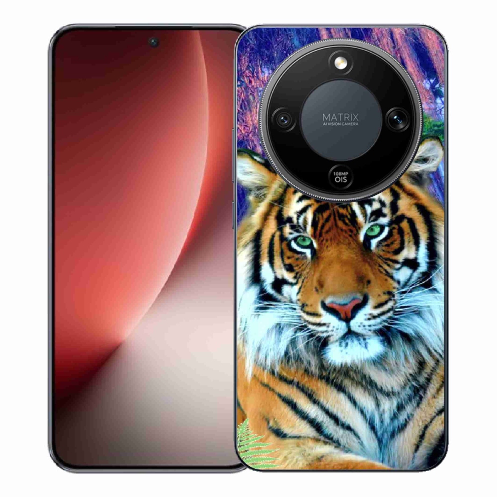 Zselés borítás mmCase a Honor Magic 8 Lite 5G számára - tigris
