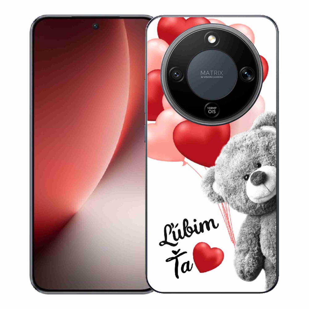 Gél borítás mmCase a Honor Magic 8 Lite 5G számára - I love you en