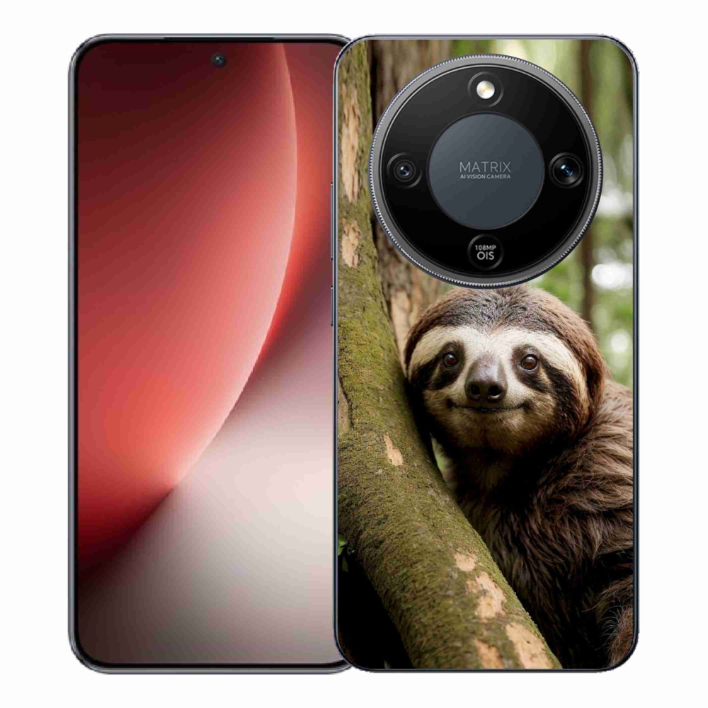 mmCase géltok az Honor Magic 8 Lite 5G-hez – mosolygós lajhár