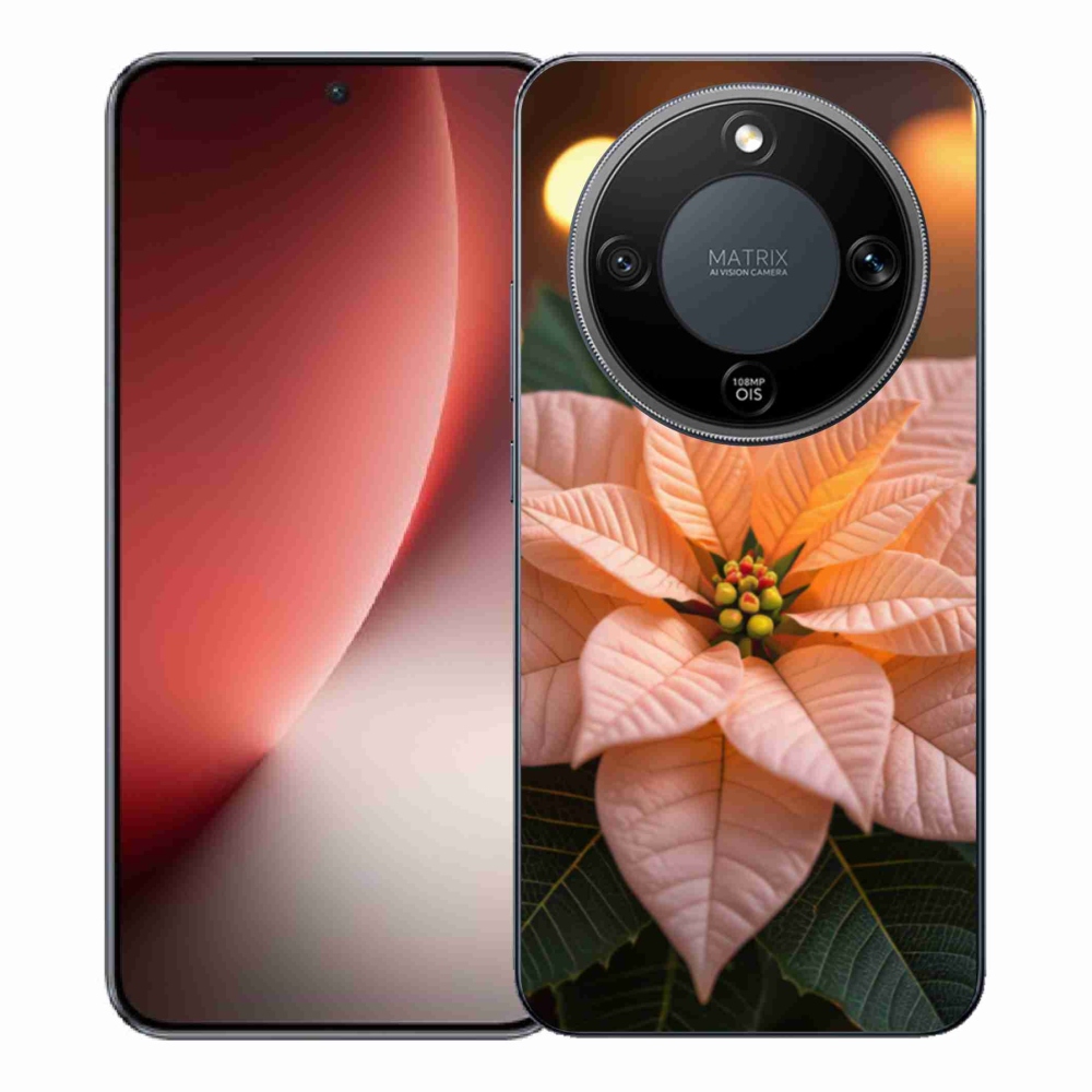 Gél borítás mmCase a Honor Magic 8 Lite 5G számára - Karácsonyi csillag