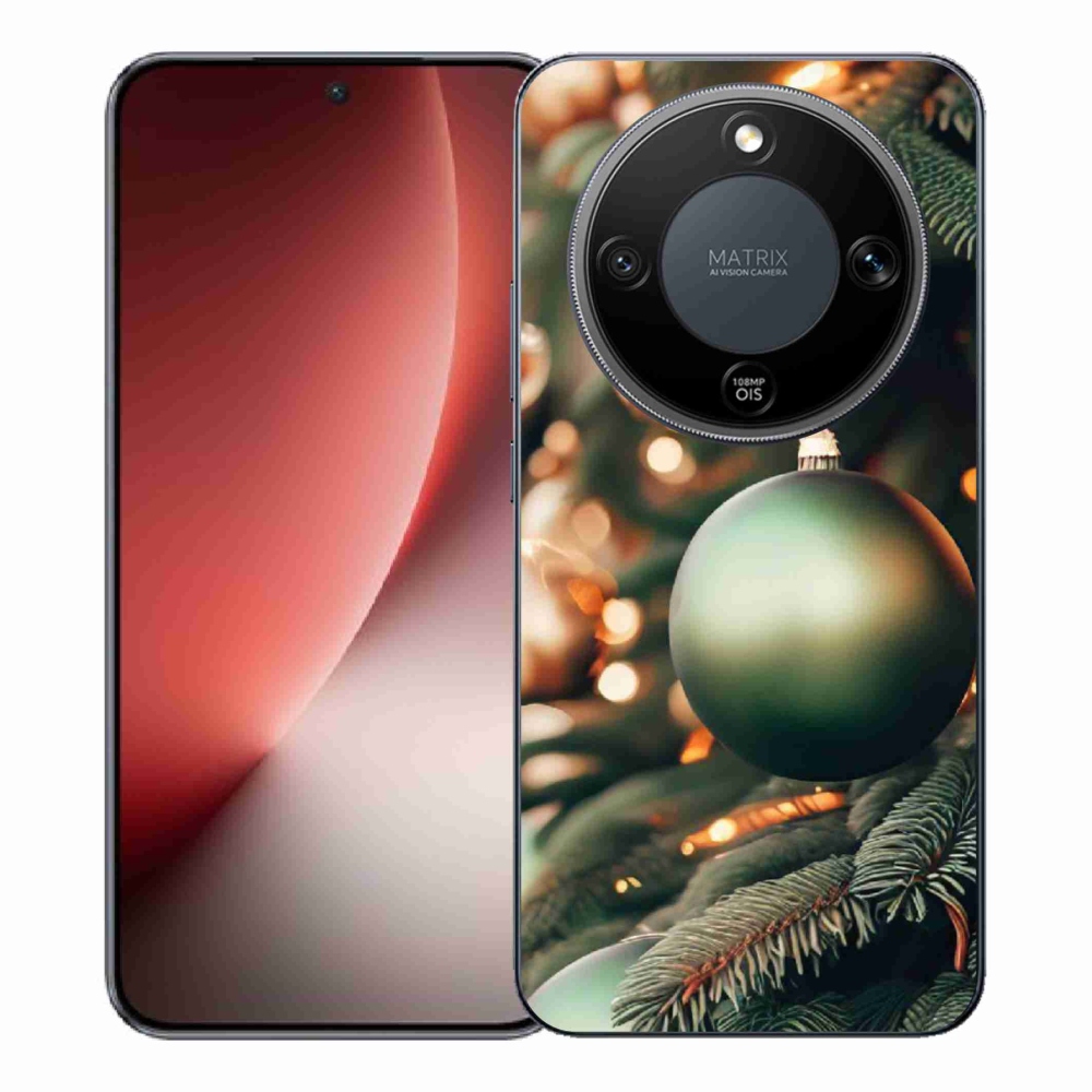 Gél borítás mmCase a Honor Magic 8 Lite 5G számára - karácsonyi dekorációk 1