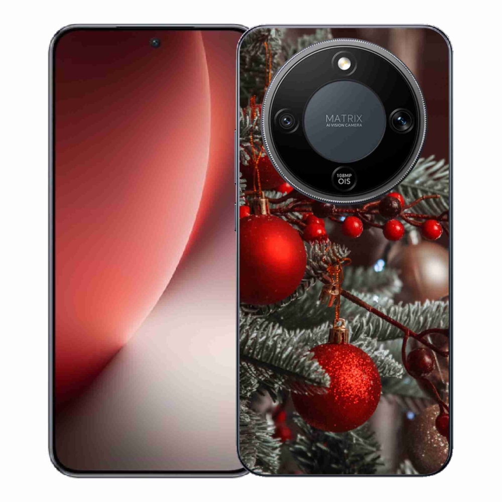 Gél borítás mmCase a Honor Magic 8 Lite 5G számára - karácsonyi dekorációk 2