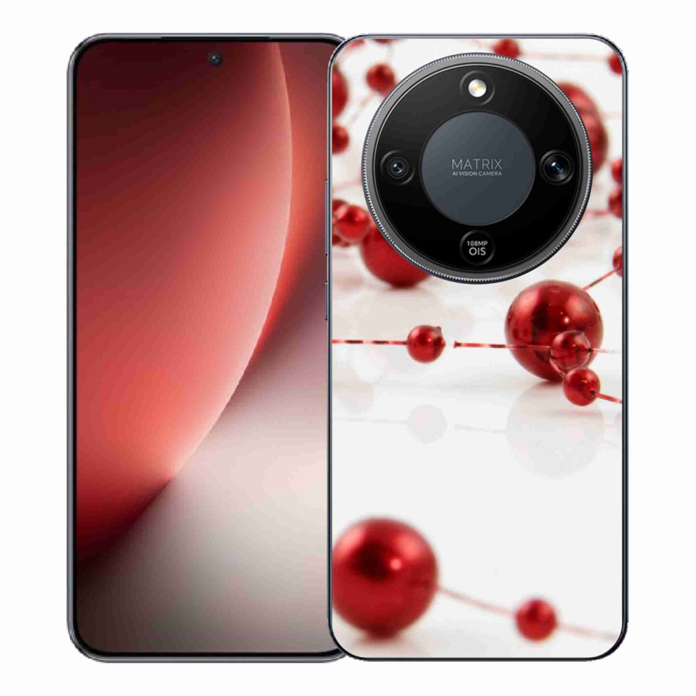 Gél borítás mmCase a Honor Magic 8 Lite 5G számára - Karácsonyi lánc