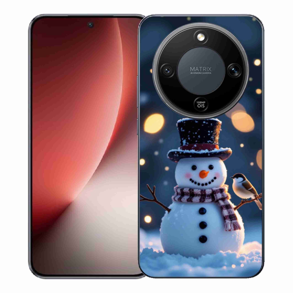 mmCase géltok az Honor Magic 8 Lite 5G-hez – karácsonyi hóember