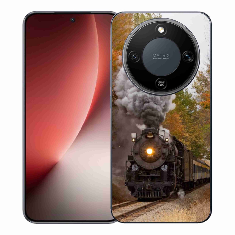 Zselés borítás mmCase a Honor Magic 8 Lite 5G számára - Train 1