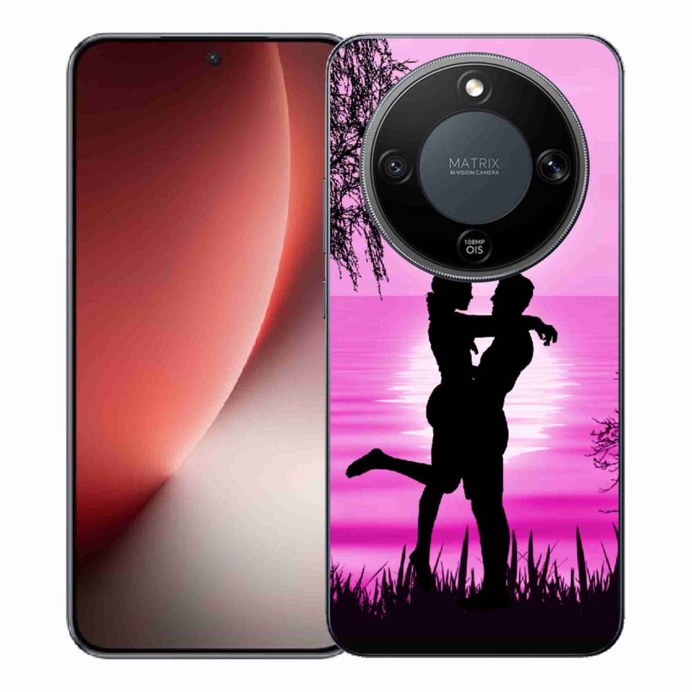 Gél borítás mmCase a Honor Magic 8 Lite 5G számára - naplemente