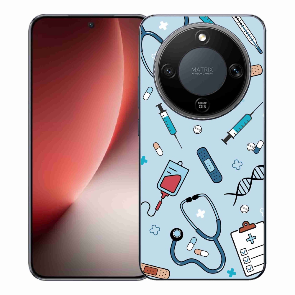 Gél borítás mmCase a Honor Magic 8 Lite 5G számára - egészség 1