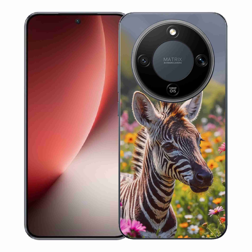 mmCase géltok az Honor Magic 8 Lite 5G-hez – zebra a réten