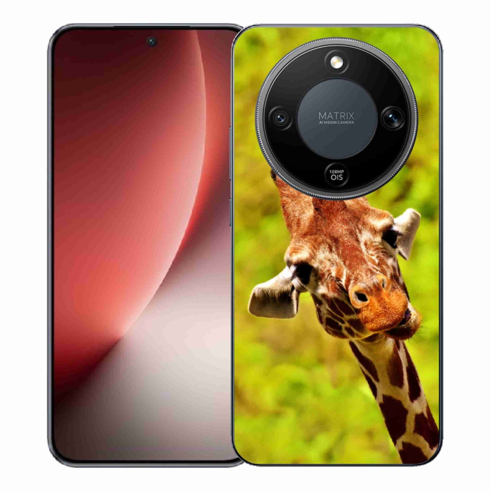 Zselés borítás mmCase a Honor Magic 8 Lite 5G készülékhez - zsiráf