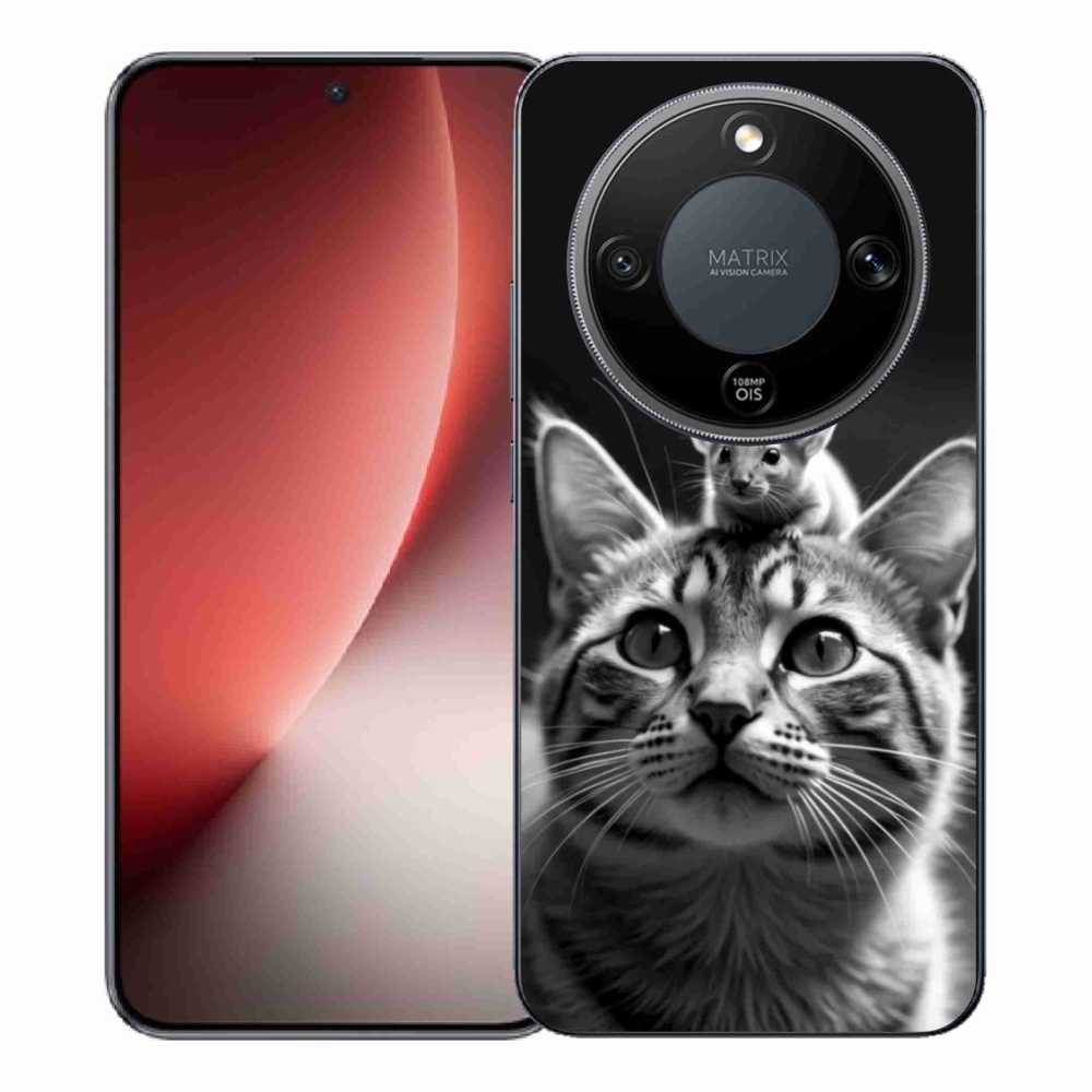 Gél borítás mmCase a Honor Magic 8 Lite 5G számára - állatbarátság 2